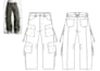 produce a sketch and tech pack for clothing or handbags
